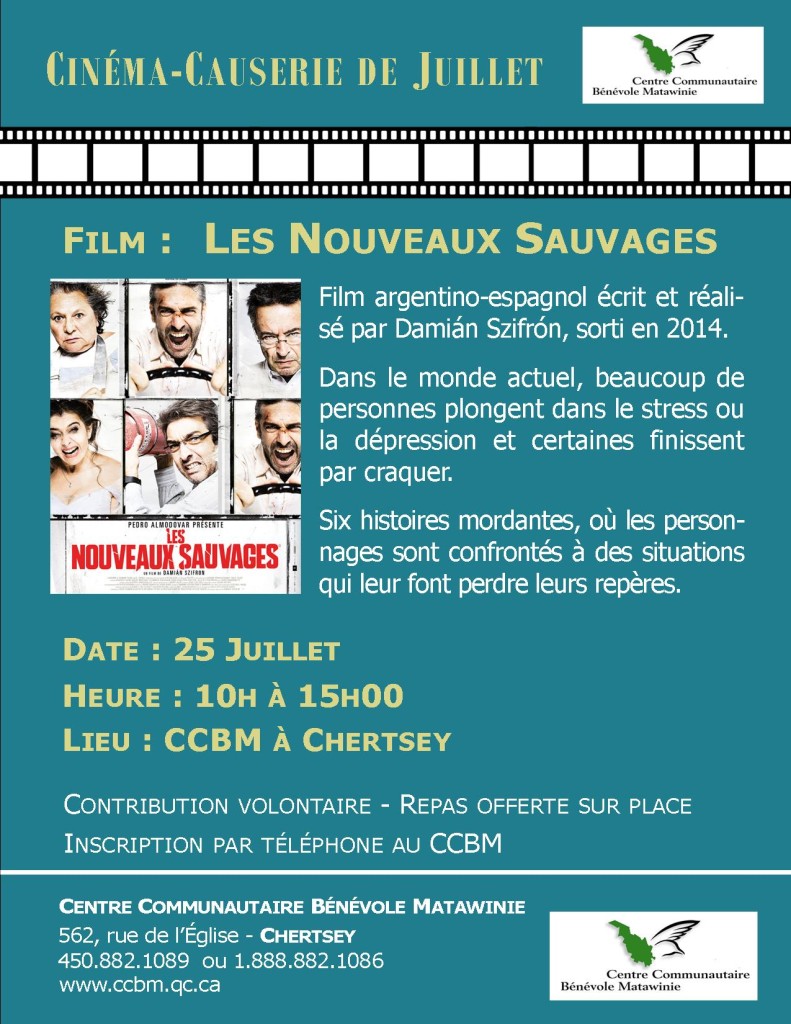 Invitation FILM LES NOUVEAUX SAUVAGES